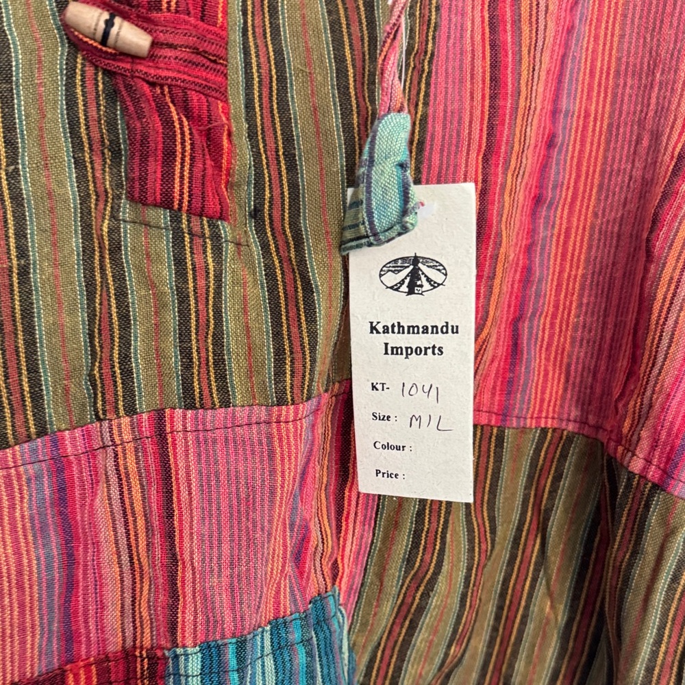 Multicolor Patchwork Hoodie - image 3